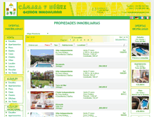 Tablet Screenshot of camaraynunez.com